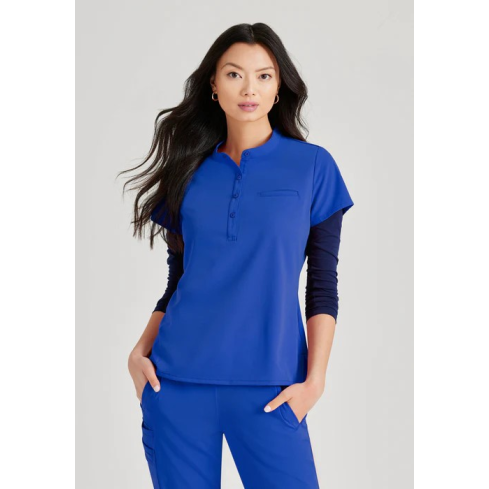 Barco Unify Women's Mission 1 Pocket Scrub Top
