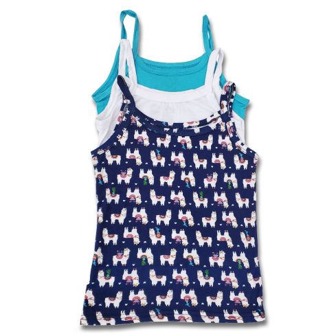 Girls 3 Pack Camisoles-Pack A