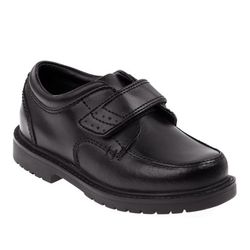 Academie Gear Boys Velcro Strap School Shoes