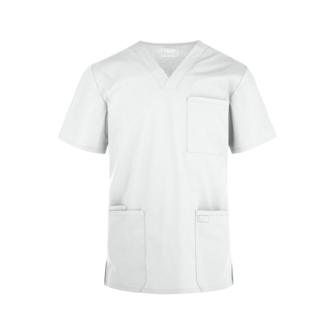 Cherokee Workwear Professionals Men's 4-Pocket STRETCH V-Neck Scrub Top