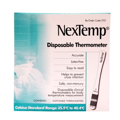 Disposable Clinical Thermometers (Pack of 4)