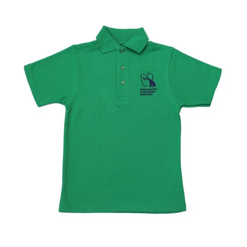 Embroidered Short Sleeve Polo