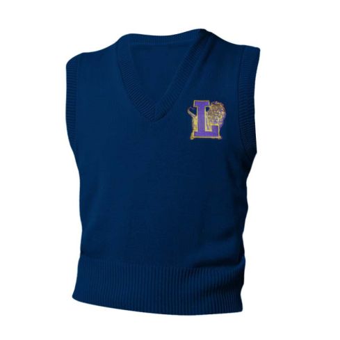 Embroidered V-Neck Vest