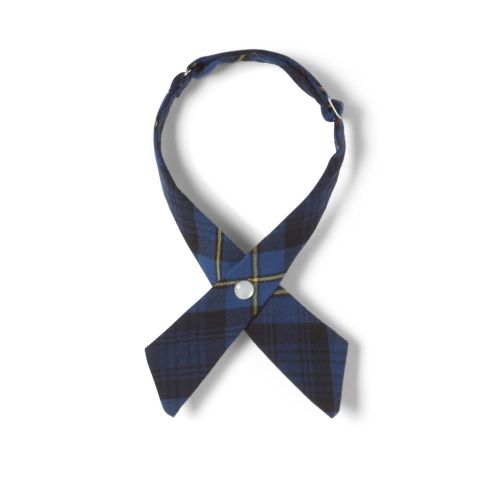 French Toast Girls Adjustable Plaid Cross Tie