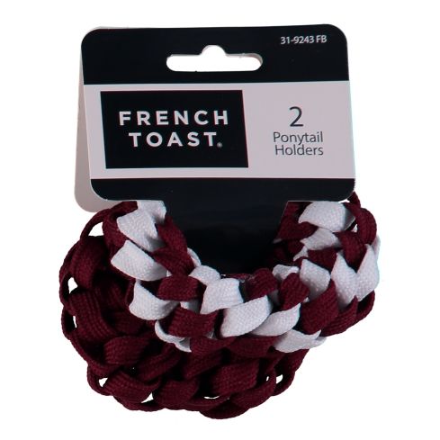 French Toast Girls Ponytail Holder (2-Pack)