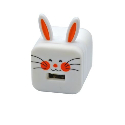 GABBA GOODS Wall Charger-Bunny