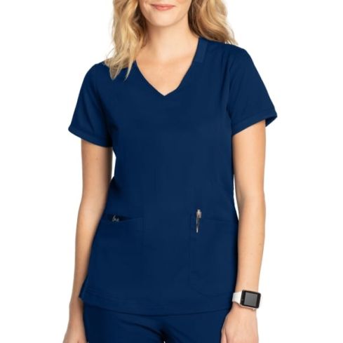Grey's Anatomy 4 Pocket V-Neck Top Women's Scrubs