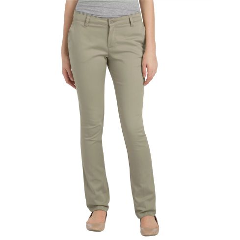 Juniors Schoolwear Classic Fit Straight Leg Stretch Twill Pants