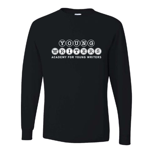 Printed Black Long Sleeve T-Shirt
