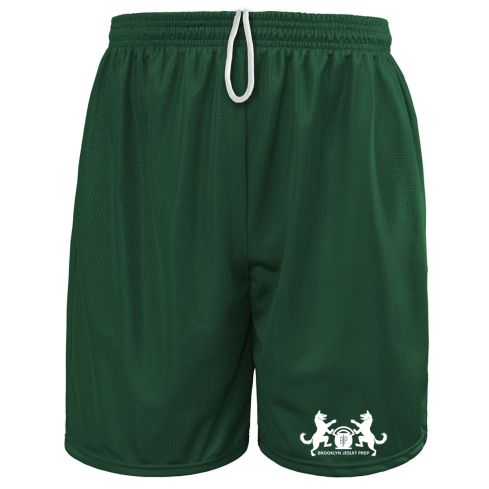 Printed Forest Printed Royal 8 Inch Poly Mini-Mesh Fitness Short