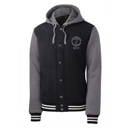 Embroidered Insulated Letterman Jacket