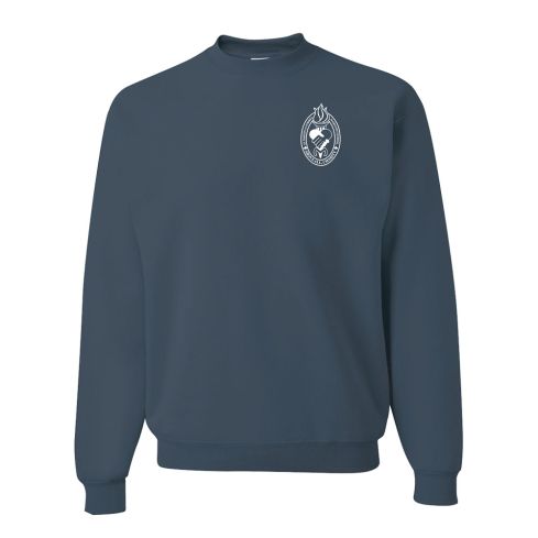 Printed Navy 8 oz. NuBlend Fleece Crew Sweatshirt (PREK ONLY)
