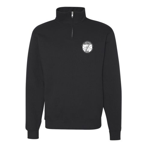 Printed Quarter Zip Jacket