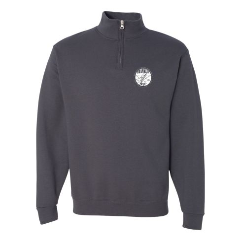 Printed Quarter Zip Jacket