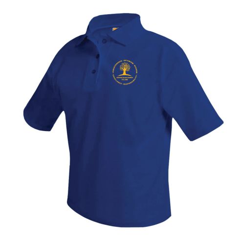 Printed School Uniform Short Sleeve Unisex Pique Polo
