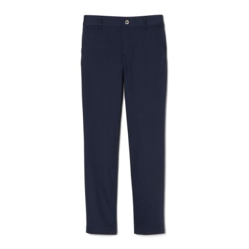 French Toast Pull-On Straight Fit Stretch Twill Pants