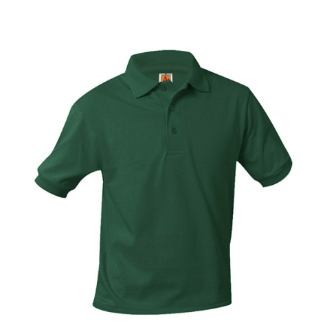 School Uniform Short Sleeve Unisex Jersey Polo