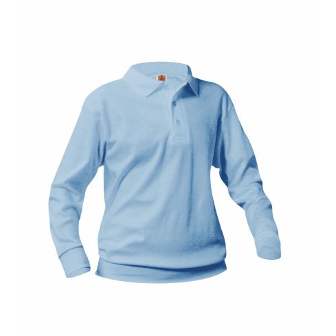 School Uniform Unisex Long Sleeve Pique Overshirt