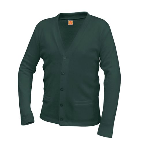 School Uniform Unisex V-Neck Cardigan Sweater