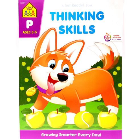 School Zone Publishing Thinking Skills Workbook