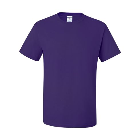 Short Sleeves Purple T-Shirt
