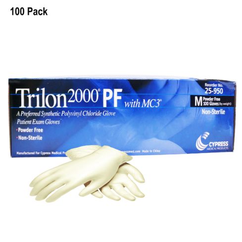 Trilon 2000 PF Synthetic Polyvinyl Gloves