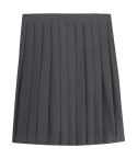 French Toast Girls Adjustable Waist Mid Length Pleated Skirt