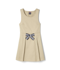 French Toast Girls Bow Front A-Line Jumper
