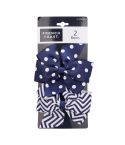 French Toast Hair Bows 2 Pack
