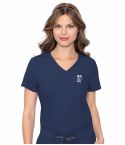 Med Couture Insight Womens One Pocket Tuck-In Top