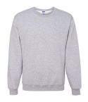 Printed Ash 8 oz. NuBlend Fleece Crew Sweatshirt