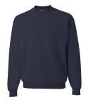 Printed Navy 8 oz. NuBlend Fleece Crew Sweatshirt