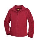 School Uniform Unisex Fleece Full Zip Front Jacket