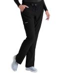 Skechers Scrubs Focus Womens 3 Pocket Knit Waist Cargo Pants