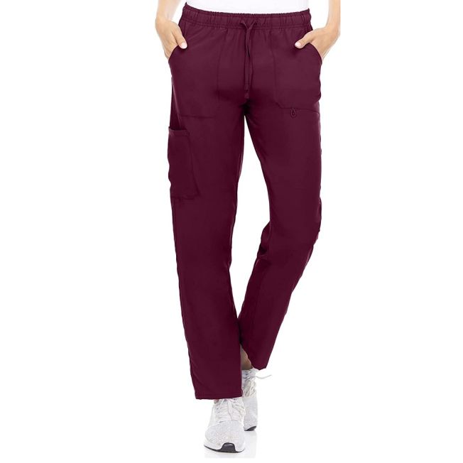 Hey Collection Womens 4-Way Stretch 4 Pocket Straight Leg Pant