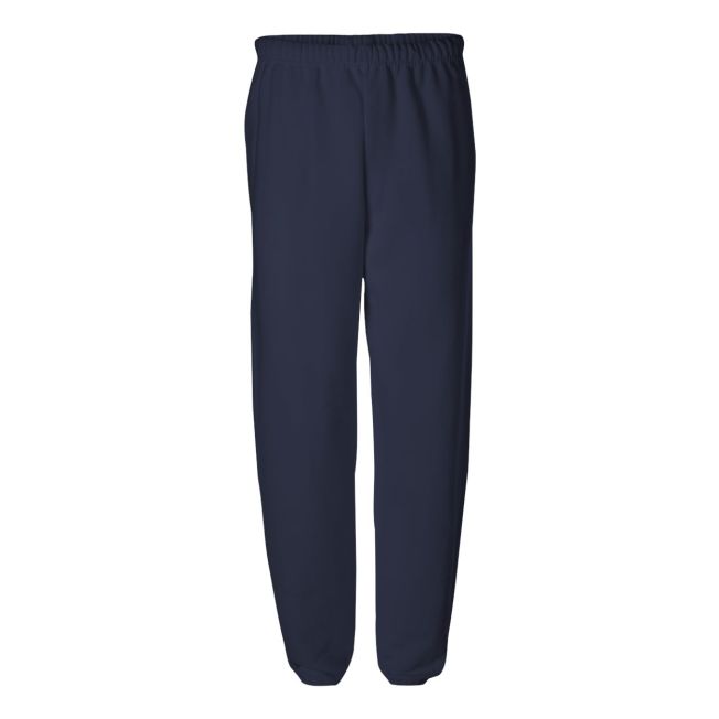 Printed Navy 8 oz. NuBlend Fleece Sweatpants