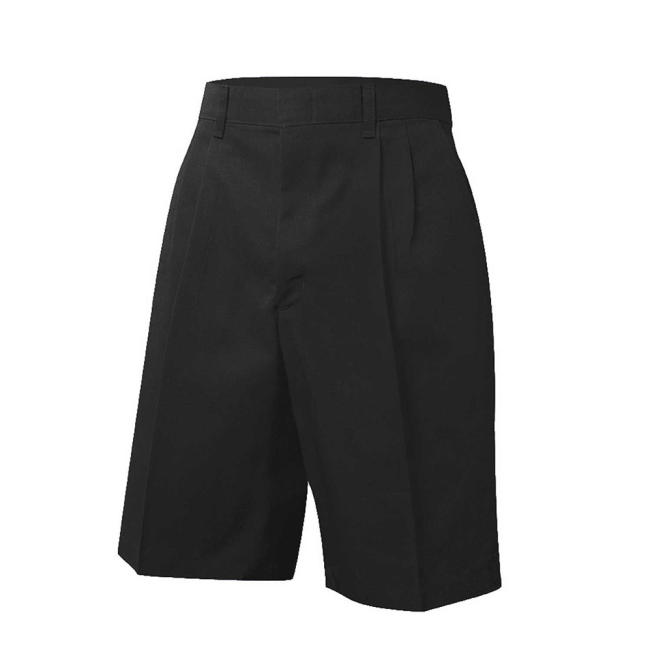 School Uniform Boys Pleated Twill Shorts
