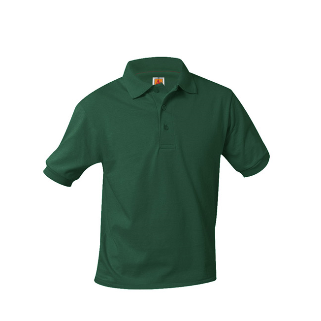 School Uniform Short Sleeve Unisex Jersey Polo